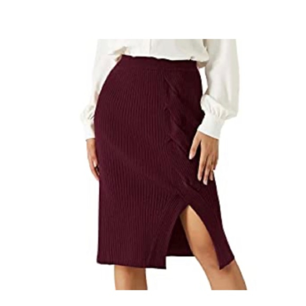 Ribbed Skirt